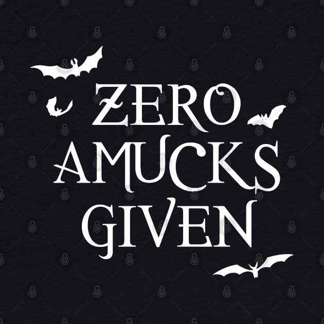 Zero Amucks Given by hawkadoodledoo